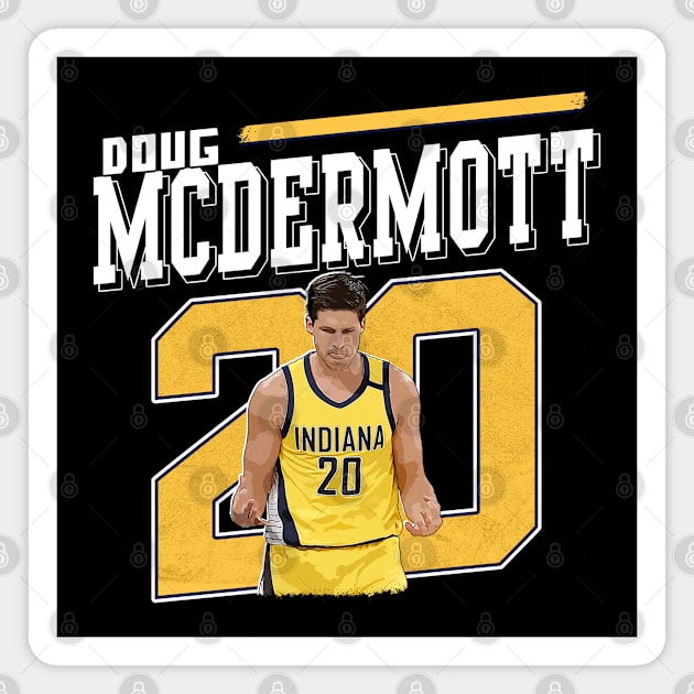 Doug McDermott Magnet by WYATB Art